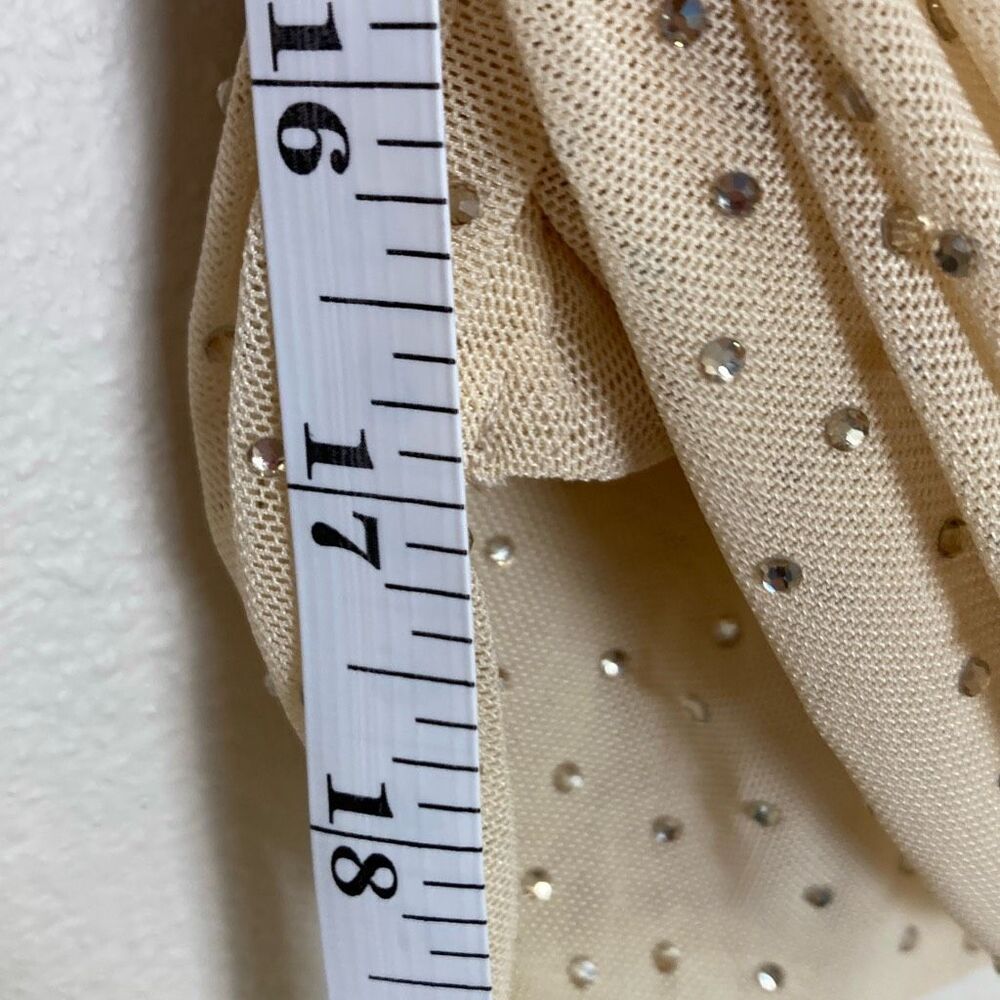 AFRM Rhinestone Ruched Skirt Size Medium (H7) - Picture 6 of 10